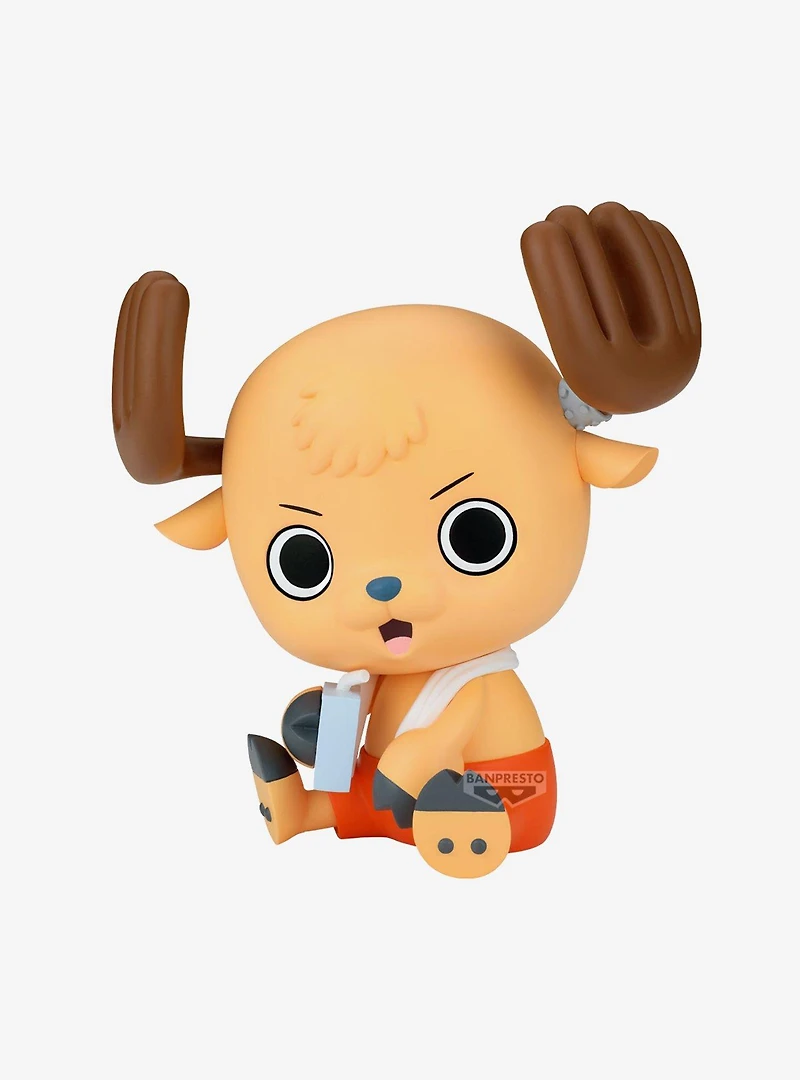 Banpresto One Piece Whole Cake Island ARC Sofvimates Tony Tony Chopper Figure (After a Bath Ver.)