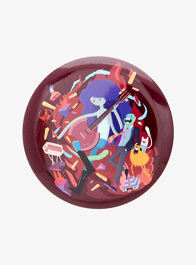 Adventure Time Marceline Guitar Button Pin