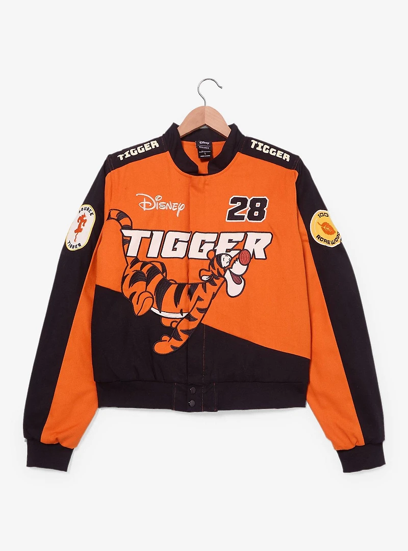 Disney Winnie the Pooh Tigger Icons Women's Plus Cropped Moto Jacket — BoxLunch Exclusive