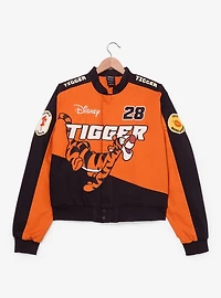 Disney Winnie the Pooh Tigger Icons Women's Plus Cropped Moto Jacket — BoxLunch Exclusive