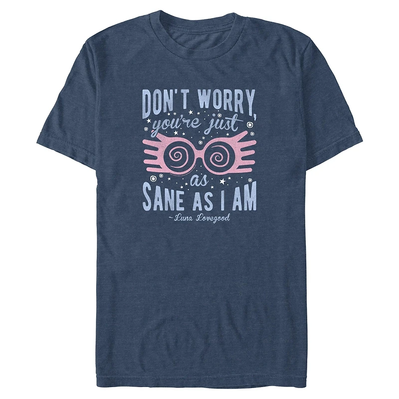 Harry Potter Just As Sane Luna Big & Tall T-Shirt