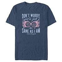 Harry Potter Just As Sane Luna Big & Tall T-Shirt