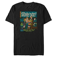 Scooby-Doo Mystery Poster Big & Tall T-Shirt