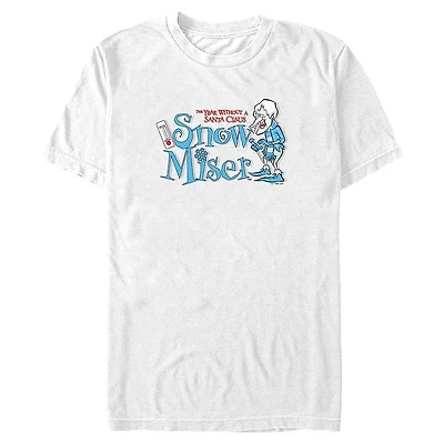 The Year Without a Santa Claus Snow Badge Big & Tall T-Shirt