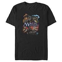 Magic: The Gathering Vintage Collage Big & Tall T-Shirt