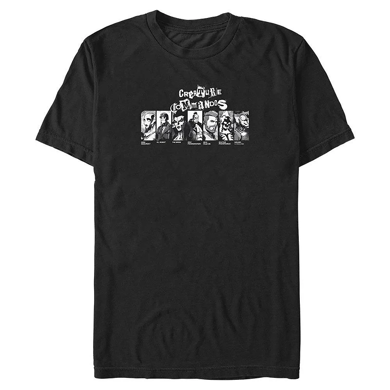 DC Comics Creature Commandos Panels Big & Tall T-Shirt