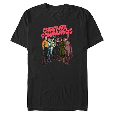 DC Comics Creature Commandos Crew Big & Tall T-Shirt