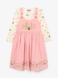 Wicked Glinda & Elphaba Toddler Long Sleeve T-Shirt Dress Set - BoxLunch Exclusive
