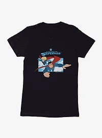 DC My Adventures With Superman & Supergirl Womens T-Shirt
