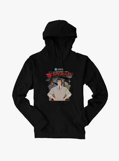 DC My Adventures With Superman Jimmy Olsen & Lois Lane Hoodie