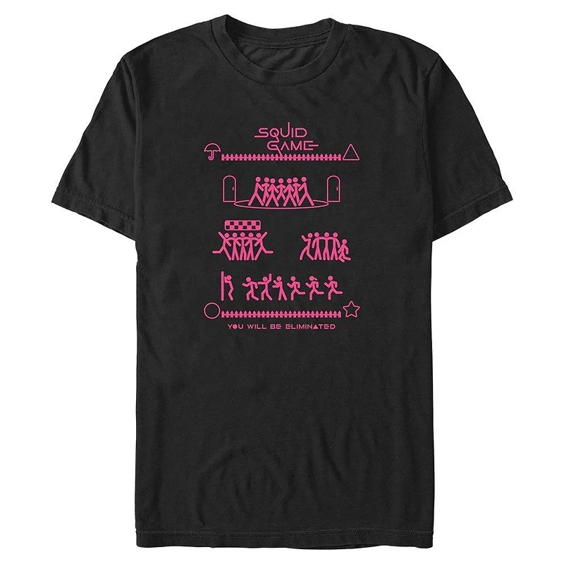 Squid Game You Will Be Eliminated Big & Tall T-Shirt