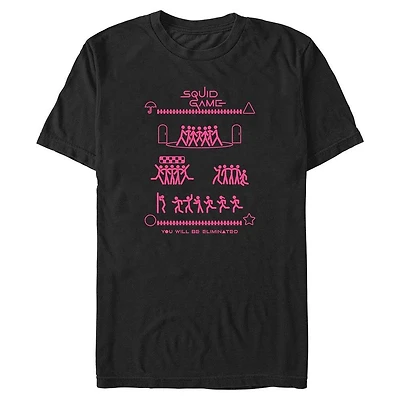 Squid Game You Will Be Eliminated Big & Tall T-Shirt