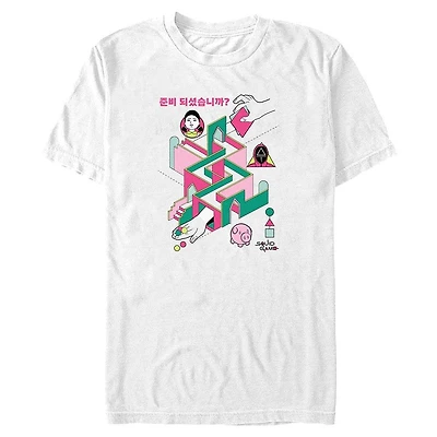 Squid Game Labyrinth Big & Tall T-Shirt
