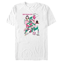 Squid Game Labyrinth Big & Tall T-Shirt