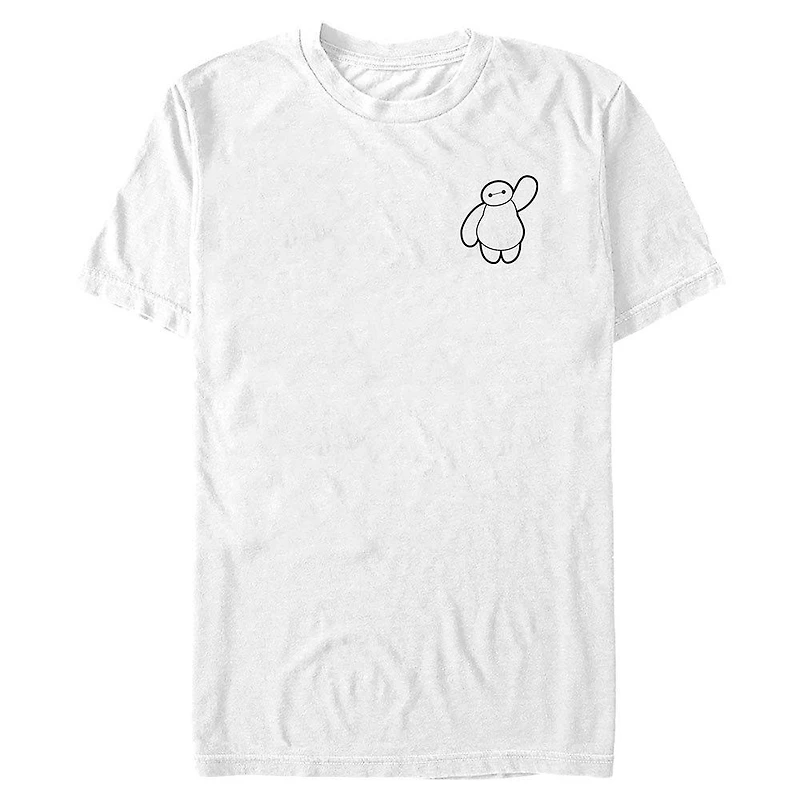 Disney Big Hero 6 Vintage Line Baymax & Tall T-Shirt