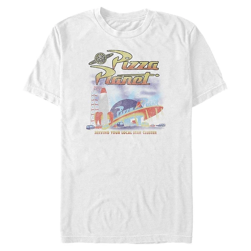 Disney Pixar Toy Story Pizza Planet Big & Tall T-Shirt
