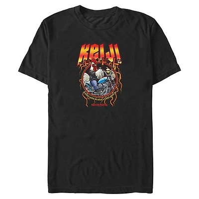 Rooster Fighter Metal Keiji Big & Tall T-Shirt