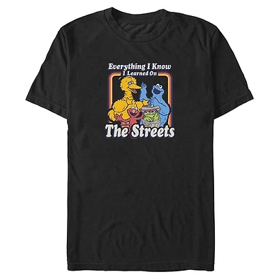 Sesame Street Everything I Know Big & Tall T-Shirt