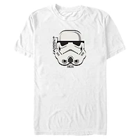 Star Wars Andor Helmet Stormtrooper Big & Tall T-Shirt