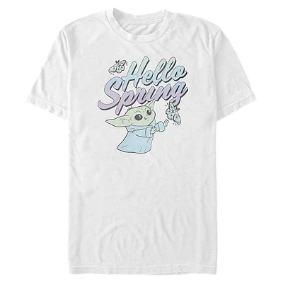 Star Wars The Mandalorian Hello Spring Big & Tall T-Shirt