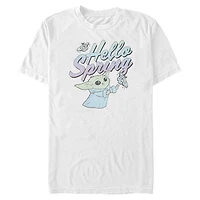 Star Wars The Mandalorian Hello Spring Big & Tall T-Shirt
