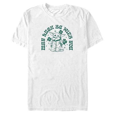 Star Wars The Mandalorian Grogu Luck Big & Tall T-Shirt