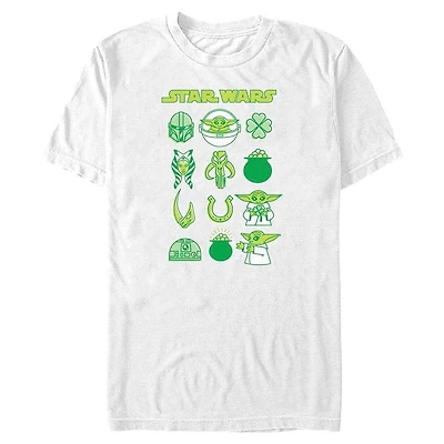 Star Wars The Mandalorian Green Cuteness Big & Tall T-Shirt