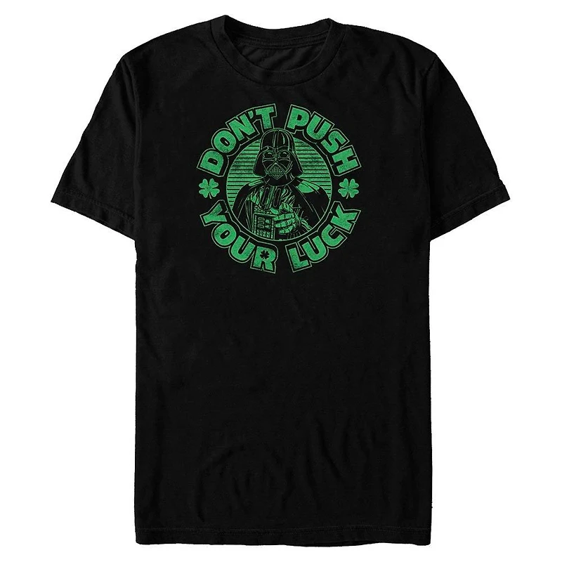 Star Wars Vader Push Your Luck Big & Tall T-Shirt