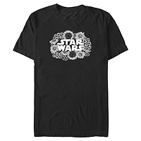Star Wars Flowers Logo Big & Tall T-Shirt