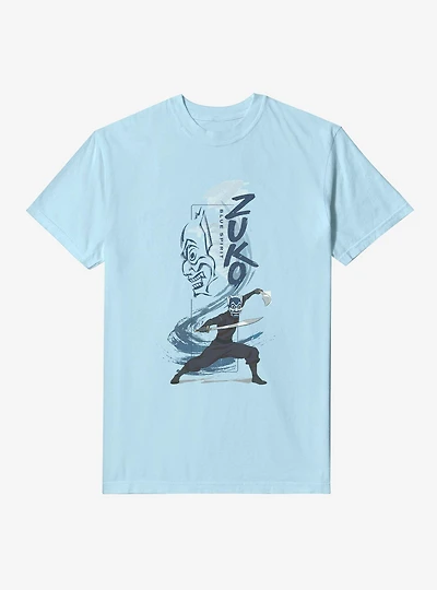 Avatar: The Last Airbender Zuko Blue Spirit Garment-Dyed T-Shirt