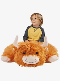 Jumbo Highland Cow Pillow Pet