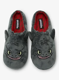 DreamWorks How to Train Your Dragon Toothless Figural Slippers — BoxLunch Exclusive