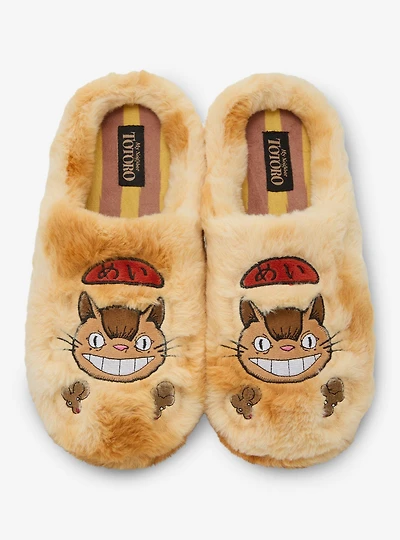 Studio Ghibli® My Neighbor Totoro Catbus Slippers — BoxLunch Exclusive