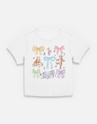 Disney Winnie The Pooh Bows And Bees Womens Baby T-Shirt