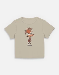 Disney Pixar Inside Out 2 Anxiety I'm Fine Womens Baby T-Shirt