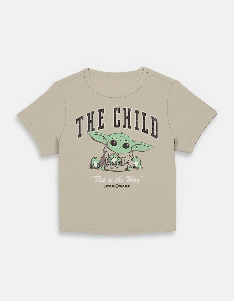 Star Wars The Mandalorian Collegiate Child Womens Baby T-Shirt