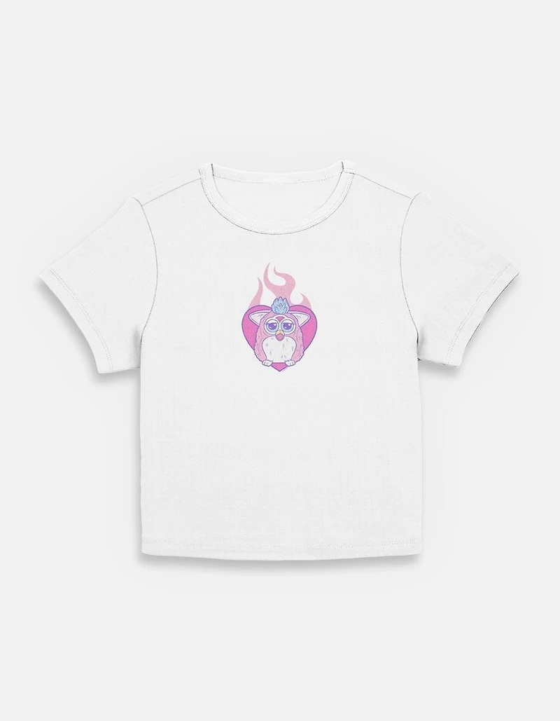 Furby Fire Heart Womens Baby T-Shirt