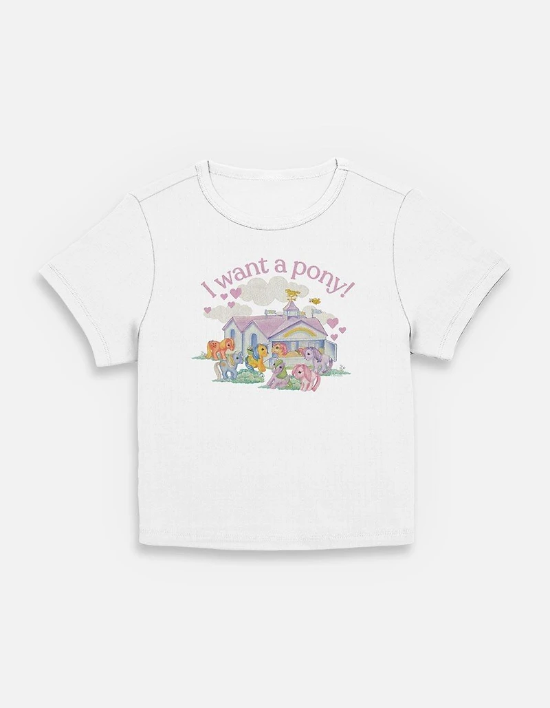 My Little Pony I Want A Womens Baby T-Shirt