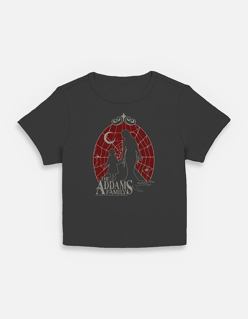 The Addams Family Morticia And Wednesday Womens Baby T-Shirt