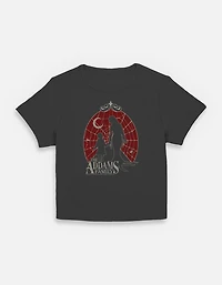 The Addams Family Morticia And Wednesday Womens Baby T-Shirt