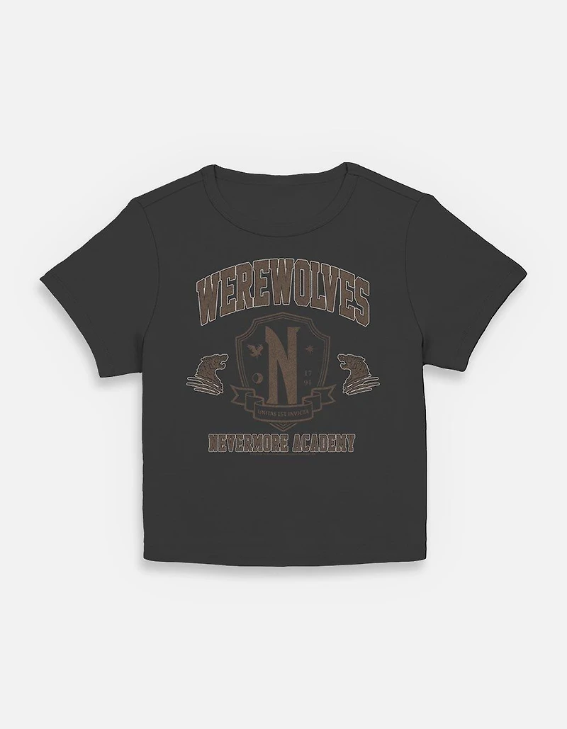 Wednesday Werewolves Academy Womens Baby T-Shirt