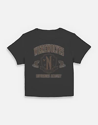 Wednesday Werewolves Academy Womens Baby T-Shirt
