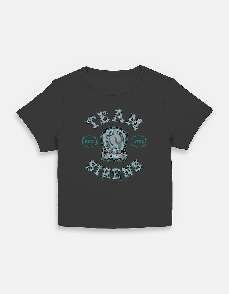 Wednesday Team Sirens Womens Baby T-Shirt