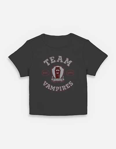 Wednesday Team Vampires Womens Baby T-Shirt