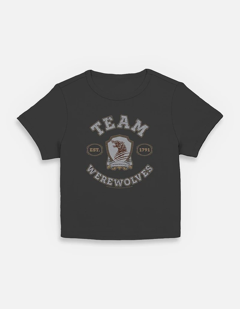 Wednesday Team Werewolves Womens Baby T-Shirt