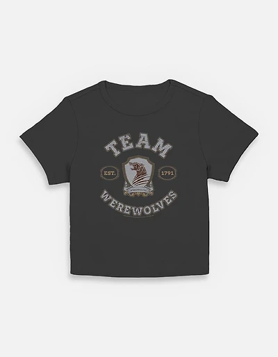 Wednesday Team Werewolves Womens Baby T-Shirt