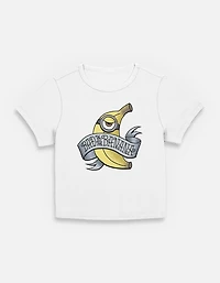 Minions Bad To The Banana Womens Baby T-Shirt