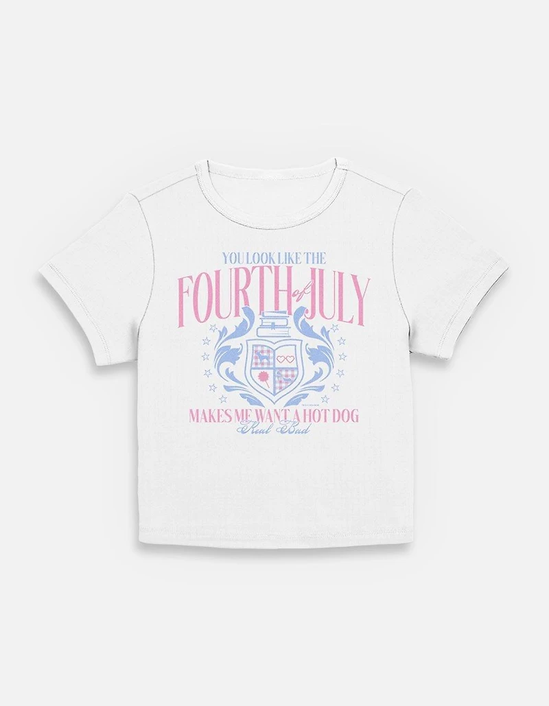 Legally Blonde Law School Hot Dog Womens Baby T-Shirt