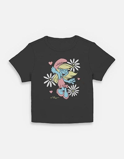 The Smurfs Daisy Smurf Womens Baby T-Shirt