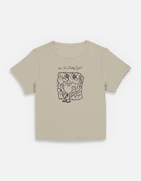 Spongebob Squarepants Pretty Girl Womens Baby T-Shirt